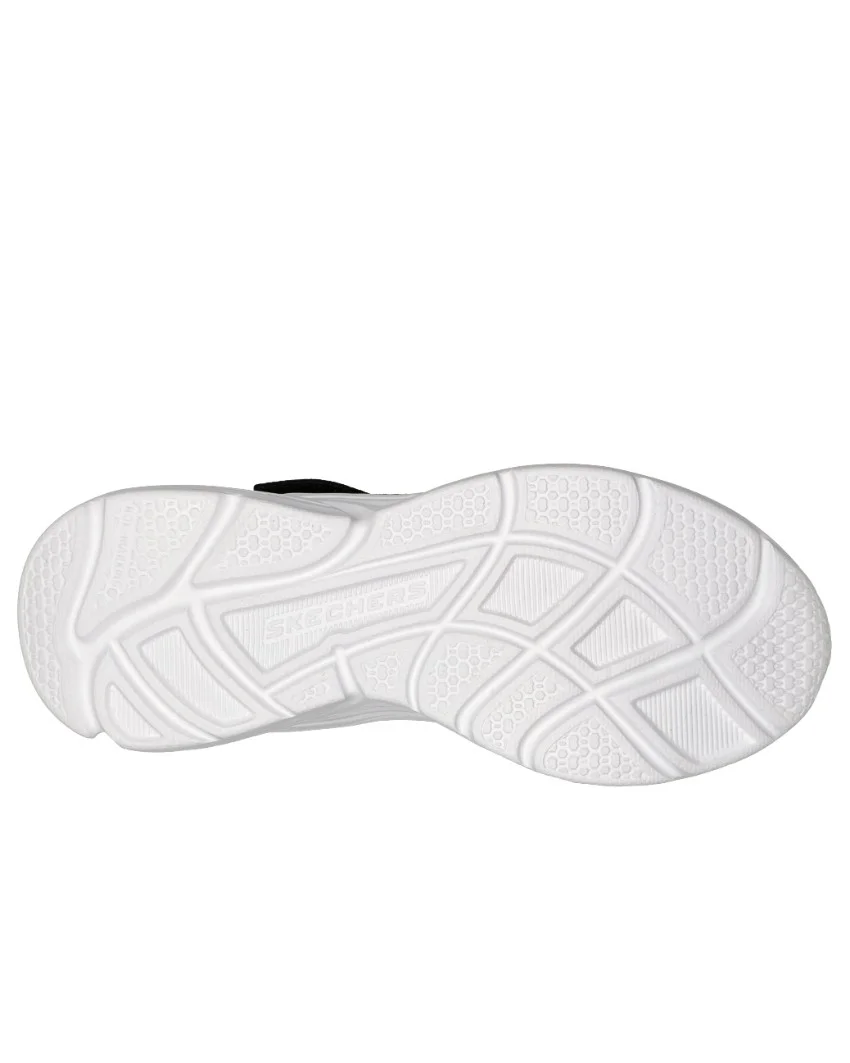 underneath view of Skechers Kids Wavy Lites - Black