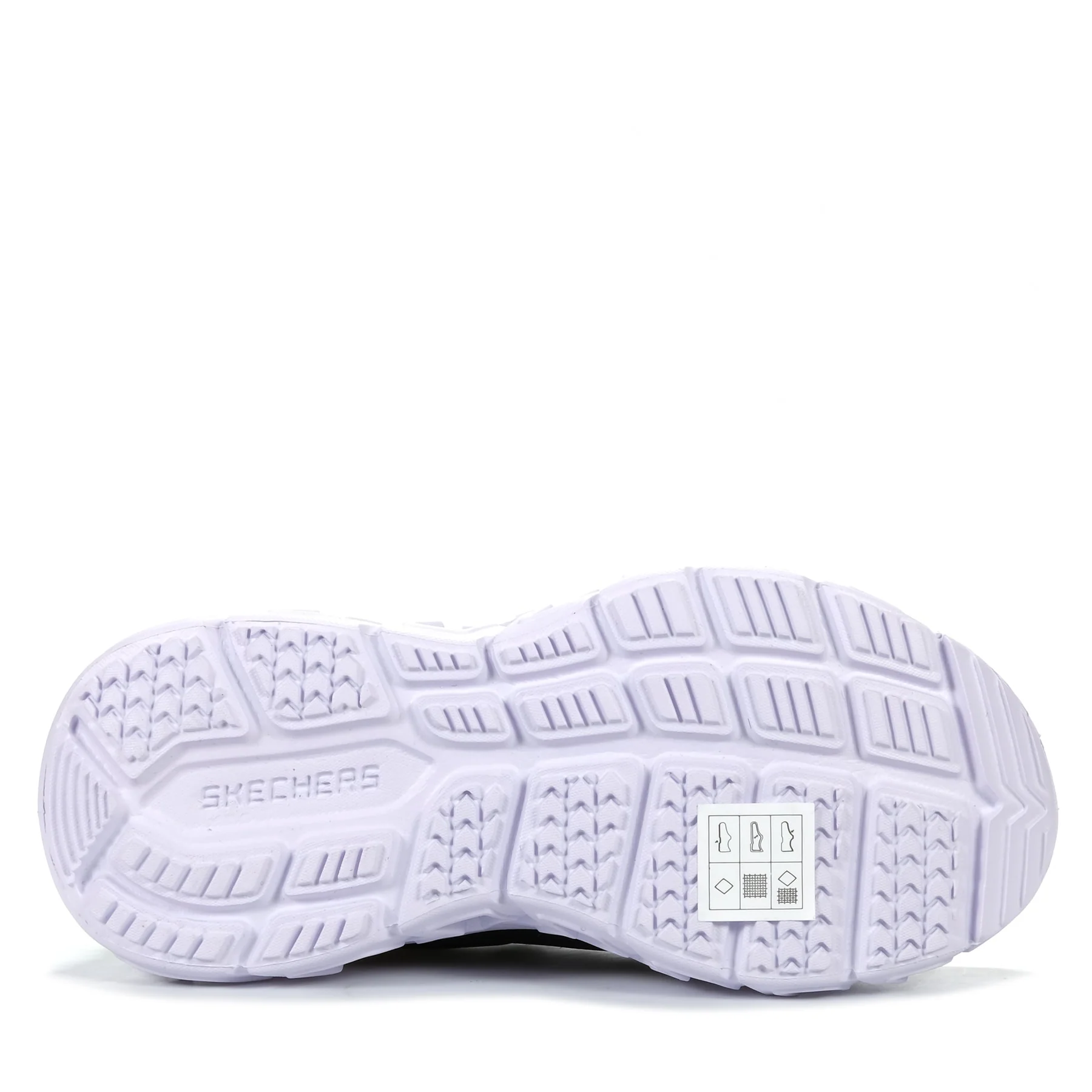 bottom view of the Skechers Hypno-Flash 2.0 - Odelux shoe