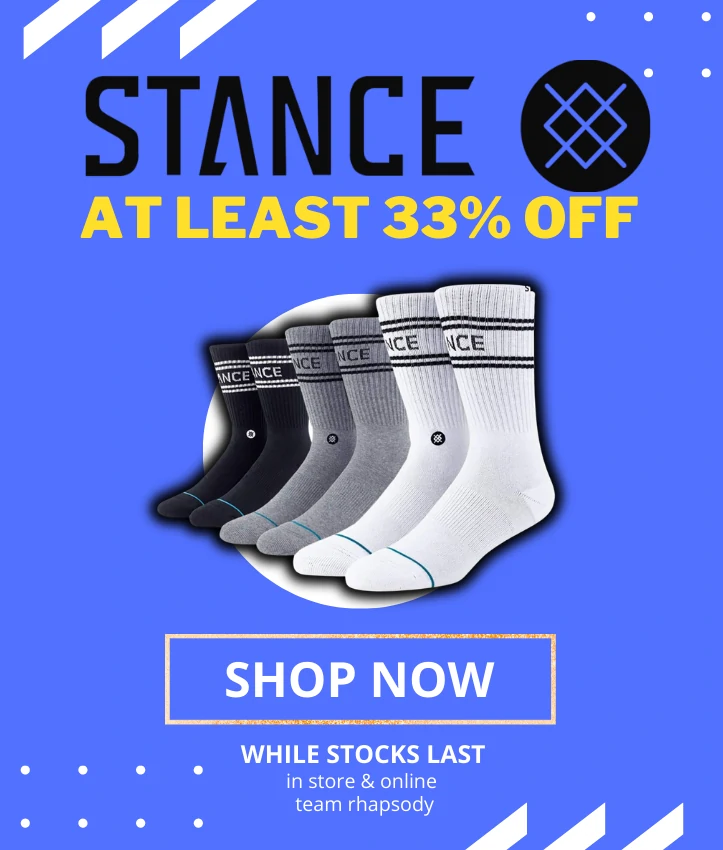 stance socks sale category