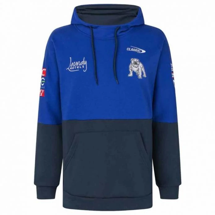 NRL Bulldogs 2023 Training Hoodie Front View
