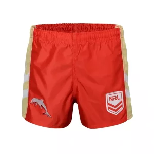 NRL Dolphins 2023 Supporter Shorts Front View