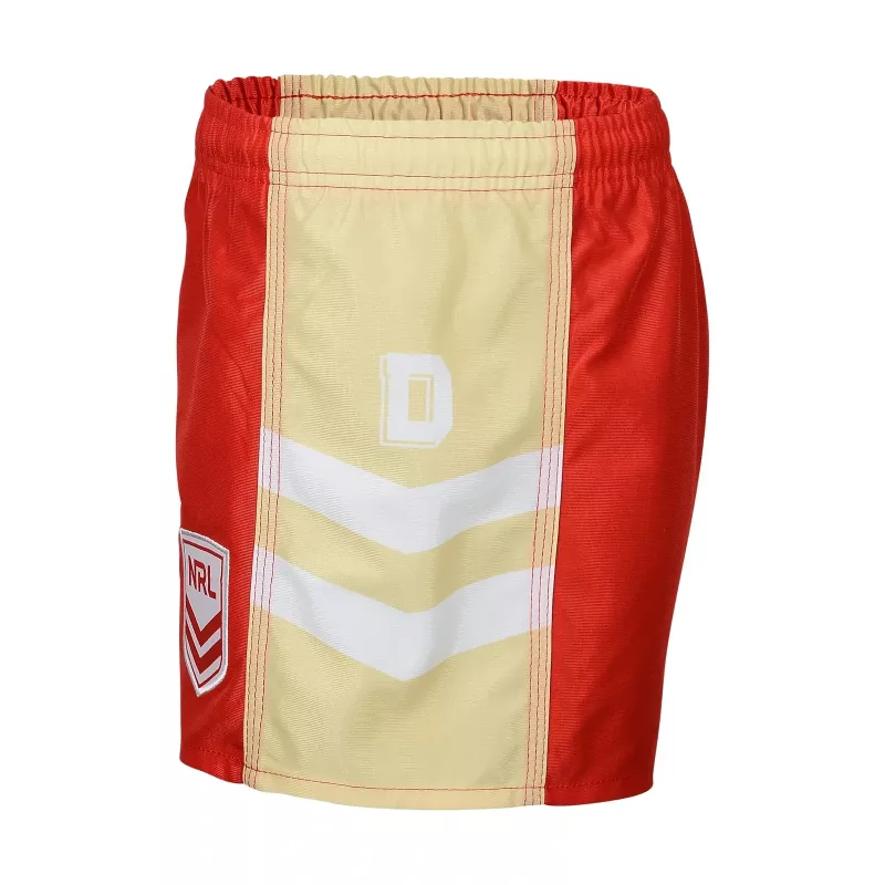 NRL Dolphins 2023 Supporter Shorts Side View