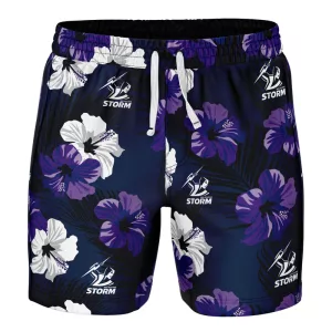 Storm Aloha Swim Shorts Front View