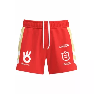 NRL Dolphins 2024 Home Shorts Front