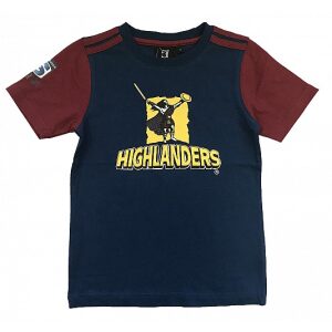 Super Rugby Highlanders T-Shirt - Kids Front View