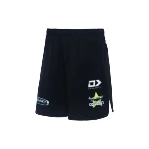 Cowboys 2024 Black Gym Shorts Angle