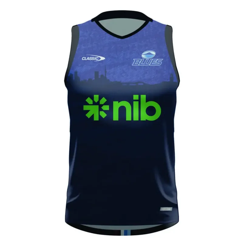 Blues Training Singlet Front