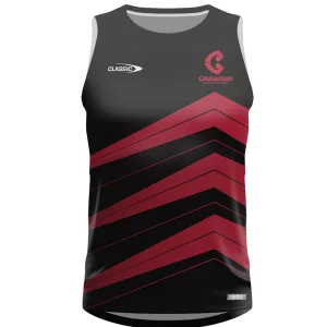 Crusaders Training Singlet Front View