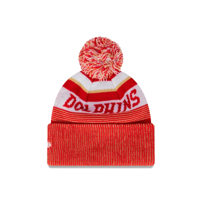 NRL 2024 New Era Dolphins Knitted Beanie Back