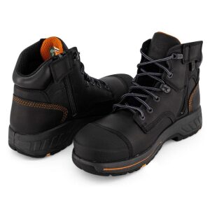 Men's Timberlands Pro Helix Work Boot heel and toe