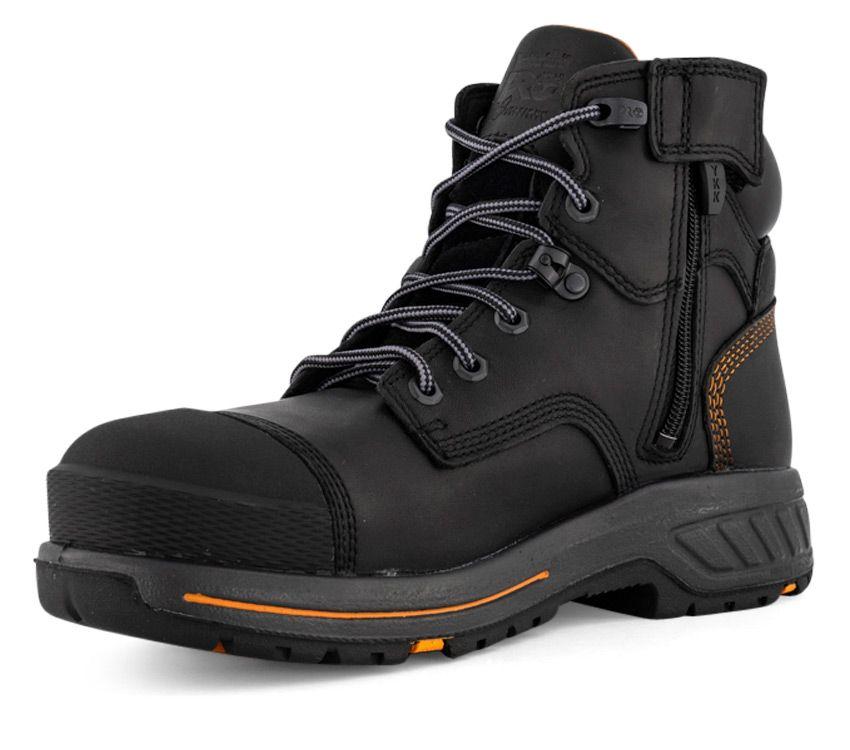 Men's Timberlands Pro Helix Work Boot front left view