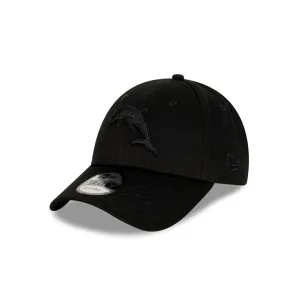 NRL Dolphins New Era Snapback Cap Black/Black
