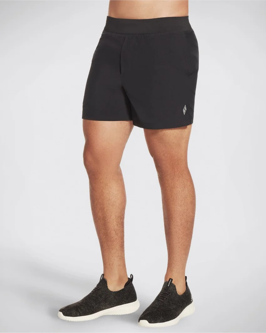 Men’s Movement 5 Inch Short Black Front Left
