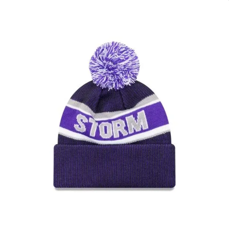 Storm New Era Pom Pom Beanie Back View