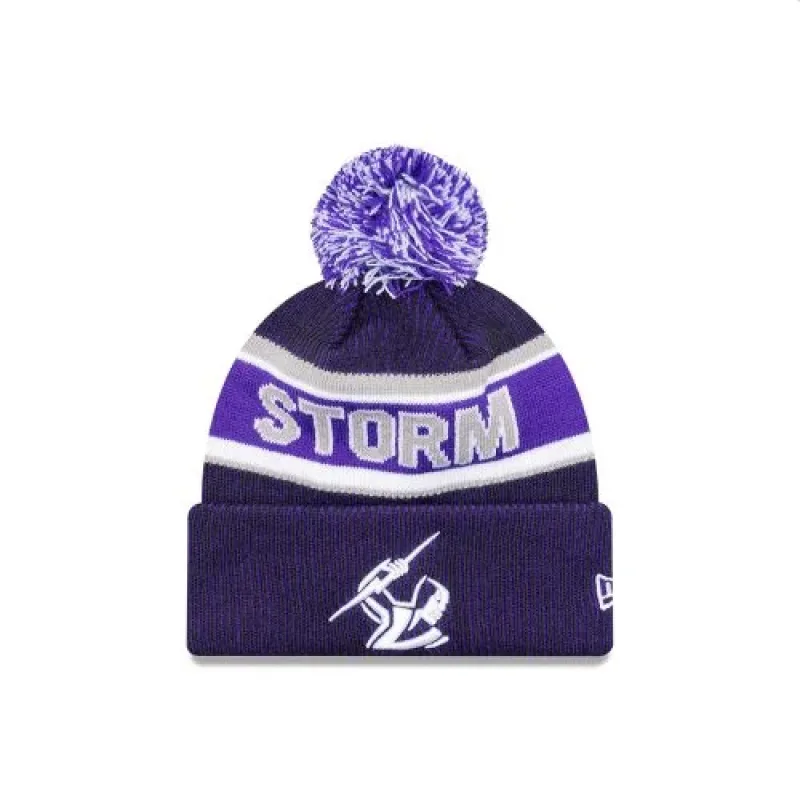 Storm New Era Pom Pom Beanie Front View