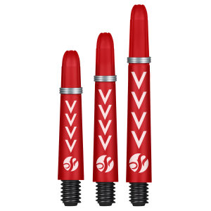 Shot Koi Carbon Dart Shaft-Michael Smith Red
