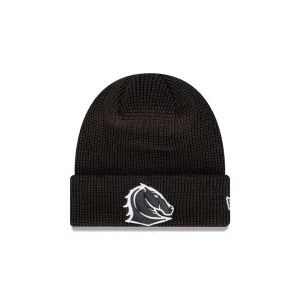 NRL Broncos Waffle Knit Beanie