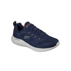 Mens Skechers Bounder - Rinstet  Navy