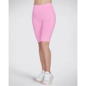 Womens Skechers GOwalk High Waisted 10" Bike Short