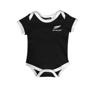 All Blacks Baby Bodysuit Left Chest Embroidery