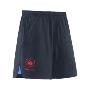 Samoa Rugby League Gym Shorts Black Left view