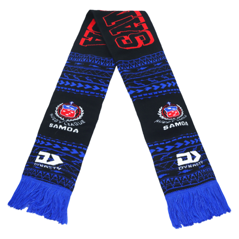 Samoa Rugby League Scarf front view