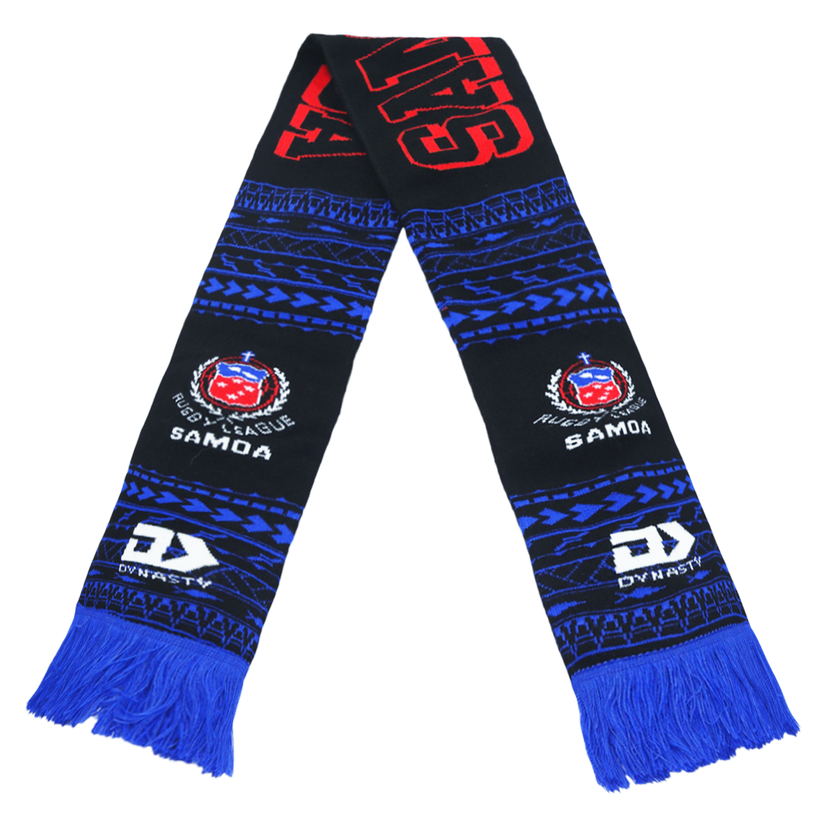Samoa Rugby League Scarf front view