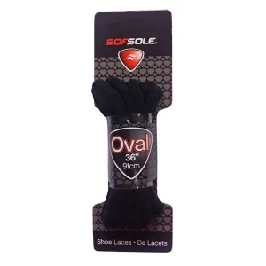 Sof Sole Oval Laces Black