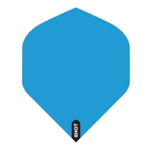 Shot Darts Flight Set-Blue Standard