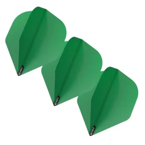 Shot Darts Flight Set-Green Standard