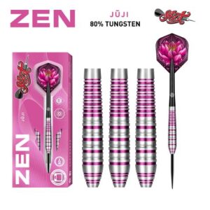 Zen Juji Steel Tip Dart Set-80% Tungsten Barrels