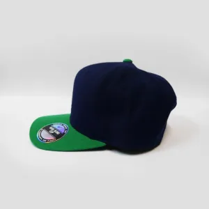 Kids Two Tone Woolblend Cap