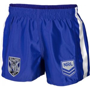 BULLDOGS NRL YOUTH SUPPORTER SHORTS