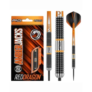 Red Dragon Amberjacks 18 Dart Set