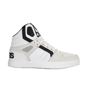 Mens Osiris Clone White/Black/White