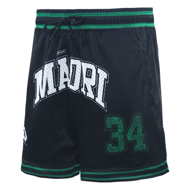 NZ Maori 2025 Basketball Shorts Front Right View