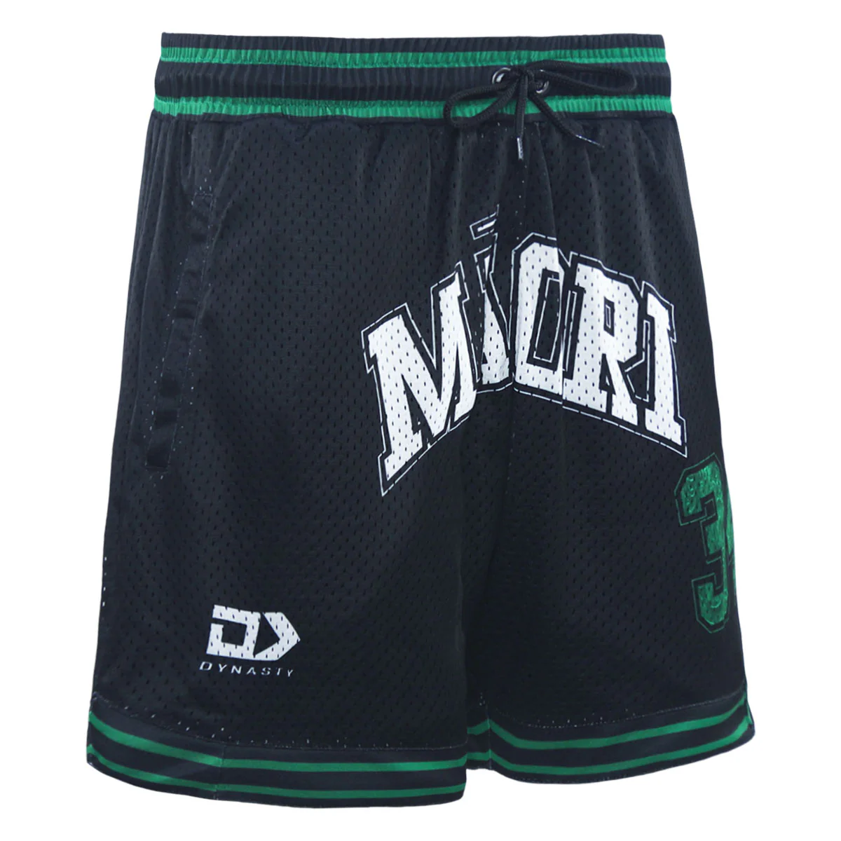 NZ Maori 2025 Basketball Shorts Front Right View