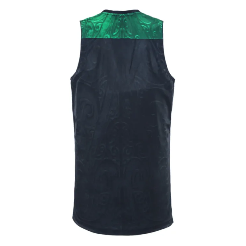 NZ Maori 2025 Training Singlet Back View