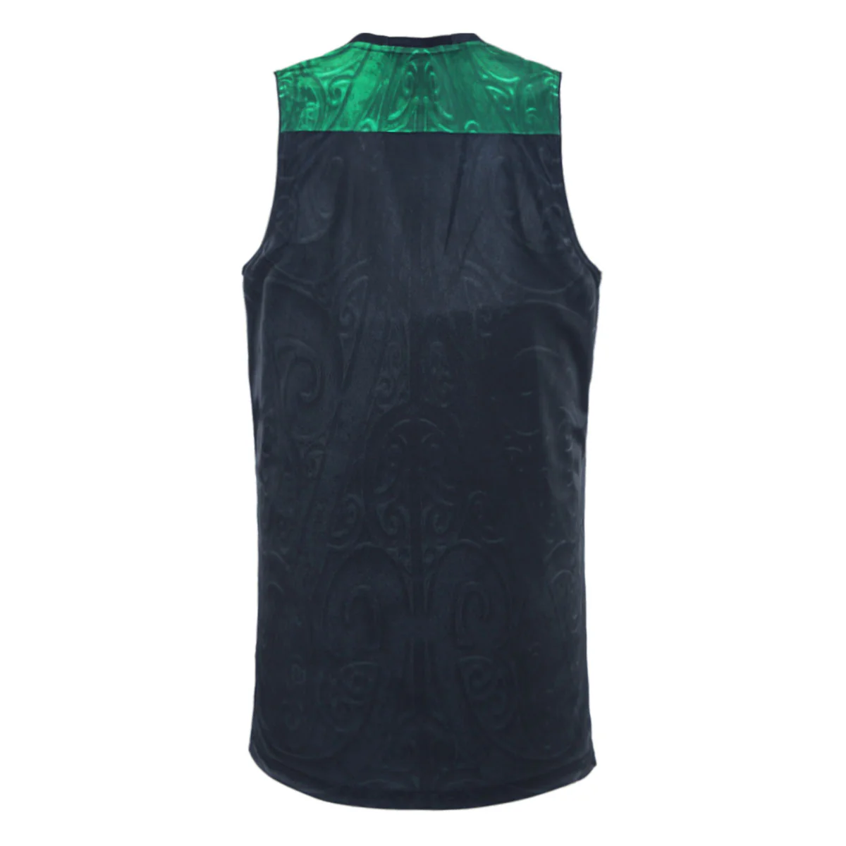 NZ Maori 2025 Training Singlet Back View