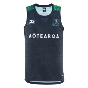 NZ Maori 2025 Training Singlet Front View
