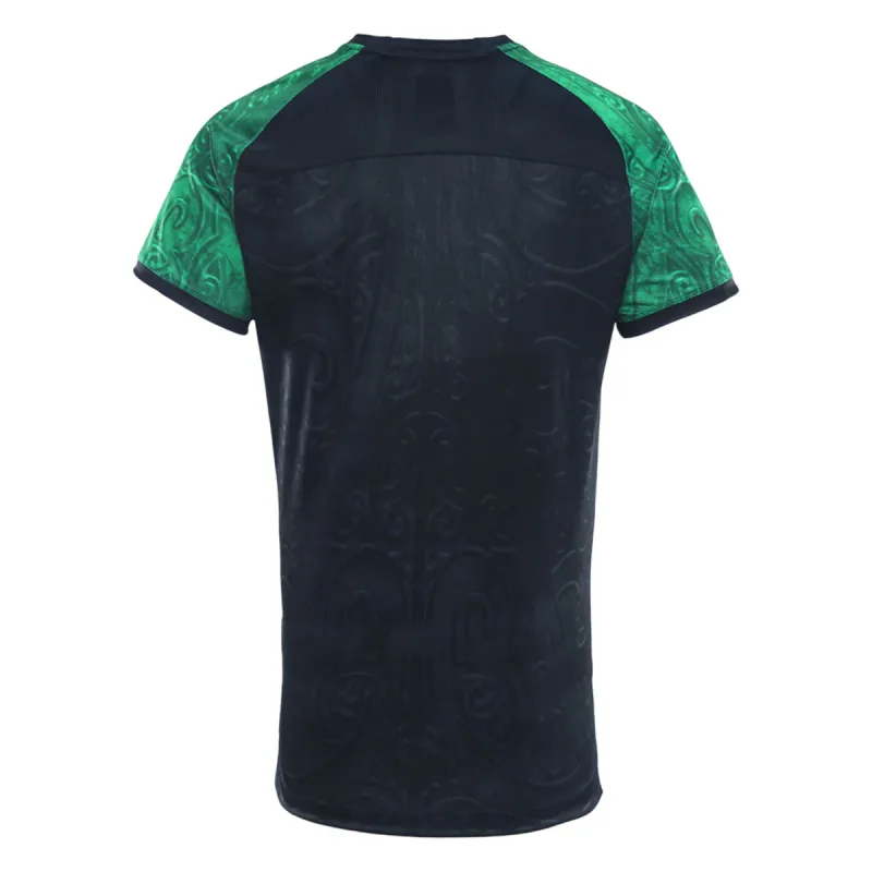 NZ Maori 2025 Training T-Shirt Back View
