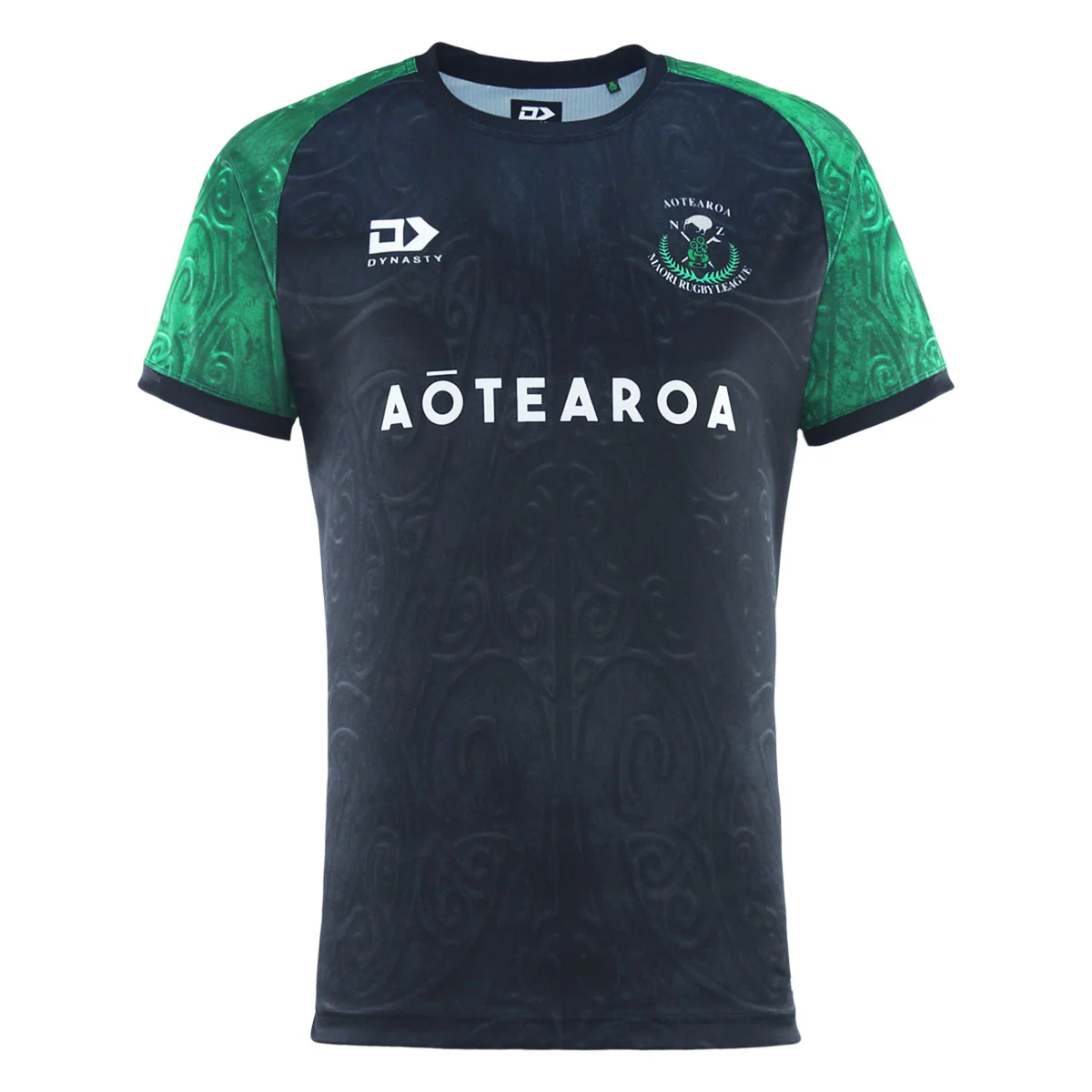 NZ Maori 2025 Training T-Shirt Front