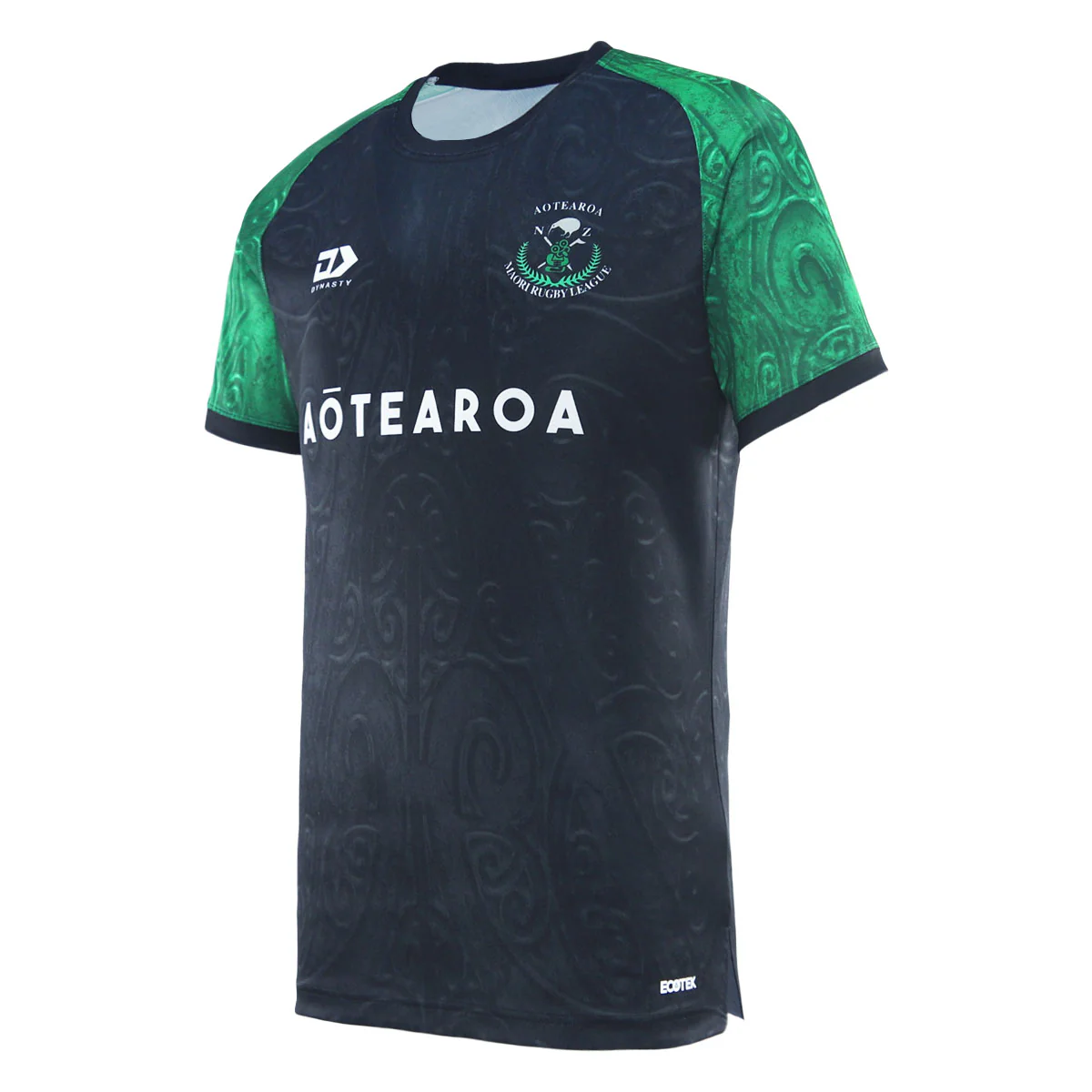 NZ Maori 2025 Training T-Shirt Front Right view