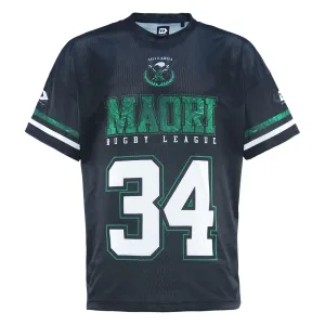 NZ Maori 2025 Oversized Tee Front View