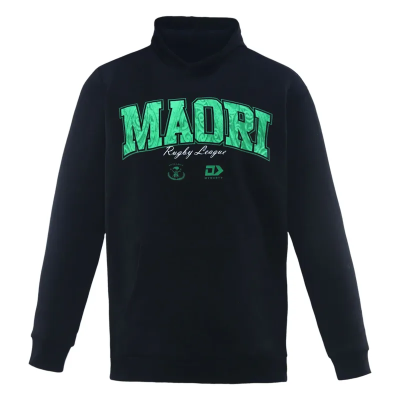 NZ Maori 2025 Graphic Hoodie Front View