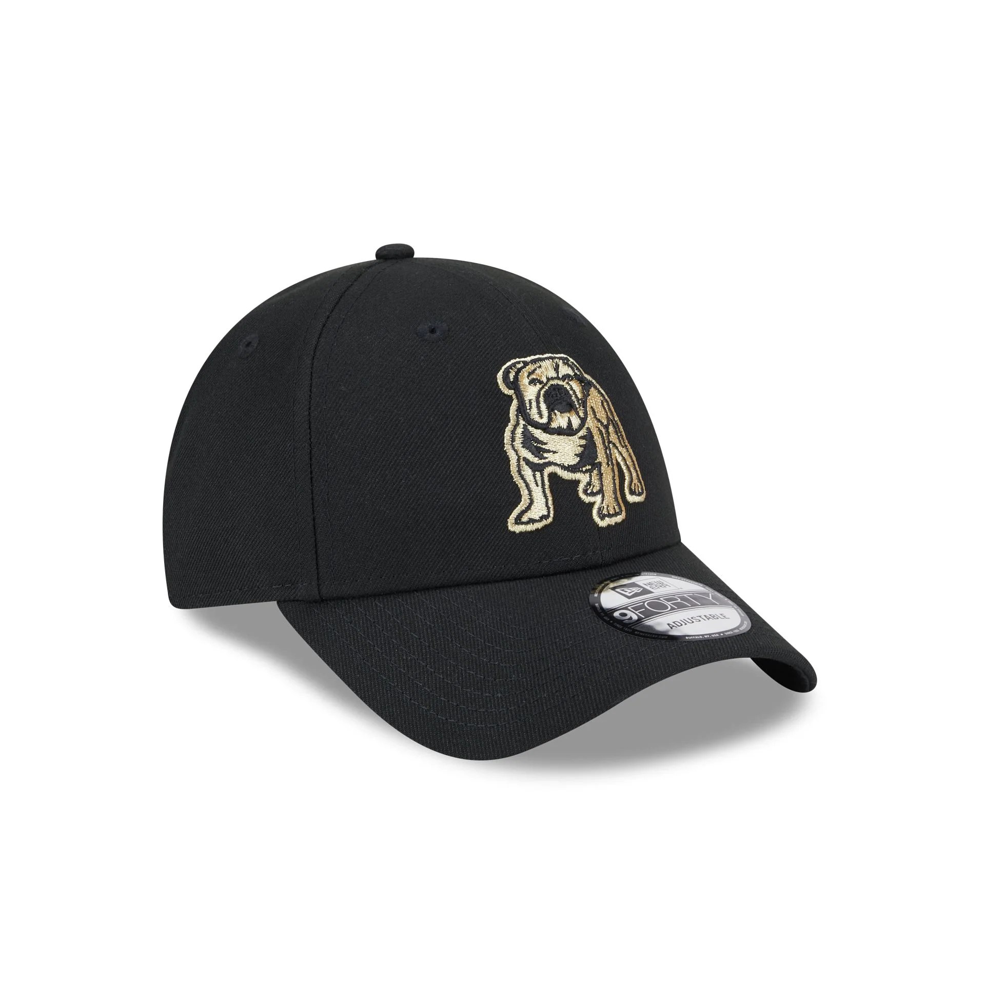 NRL Bulldogs 940 Snapback Cap Black/Gold front left