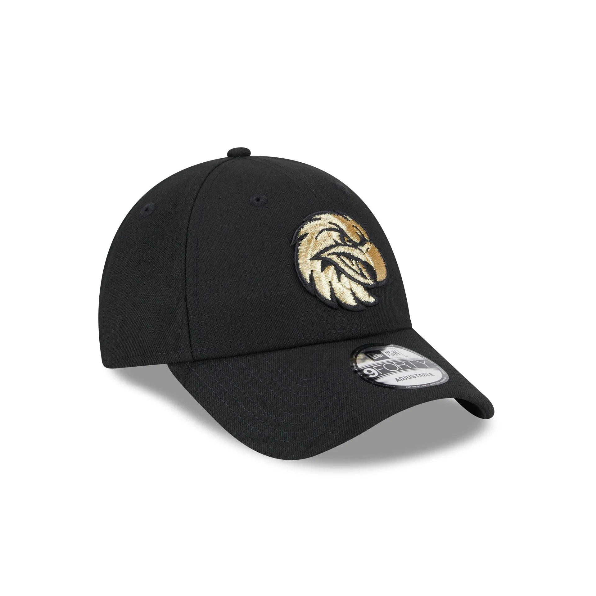 NRL Sea Eagles 940 Snapback Cap Black/Gold front left