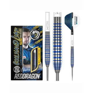 Red Dragon Luke Humphries TX3 Cool Blue Dart Set