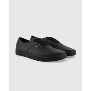 Vans Authentic Black Leather