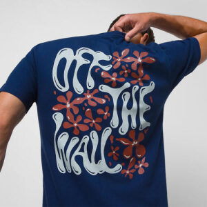 Mens Vans Jazz Floral Vintage T-shirt